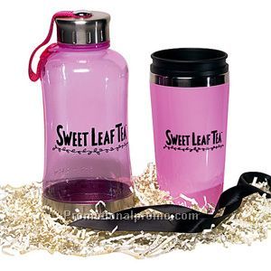 2 Piece Tumbler/Sport Bottle Gift Set