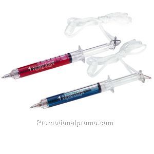 Syringe Pen on a Rope