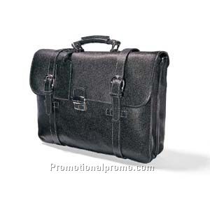 Pebble Leather Briefcase
