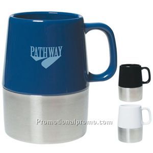 12 oz Mug with Stainless Steel Bottom
