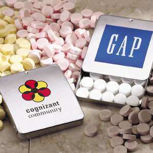 SLIDING MINT TIN with Mints