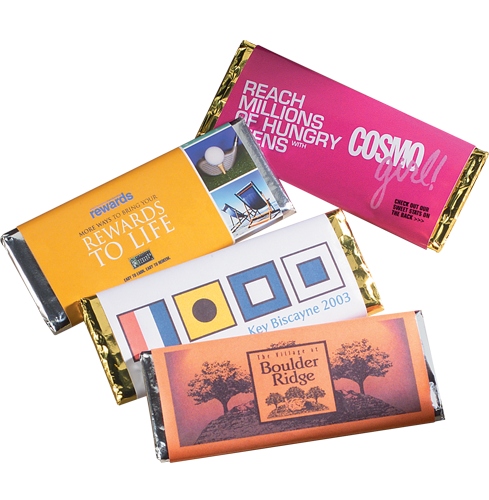Customized chocolate bar & wrapper