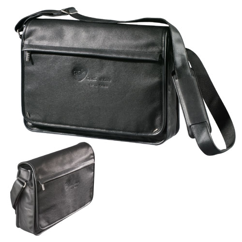 Manhattan Leather Saddle Bag