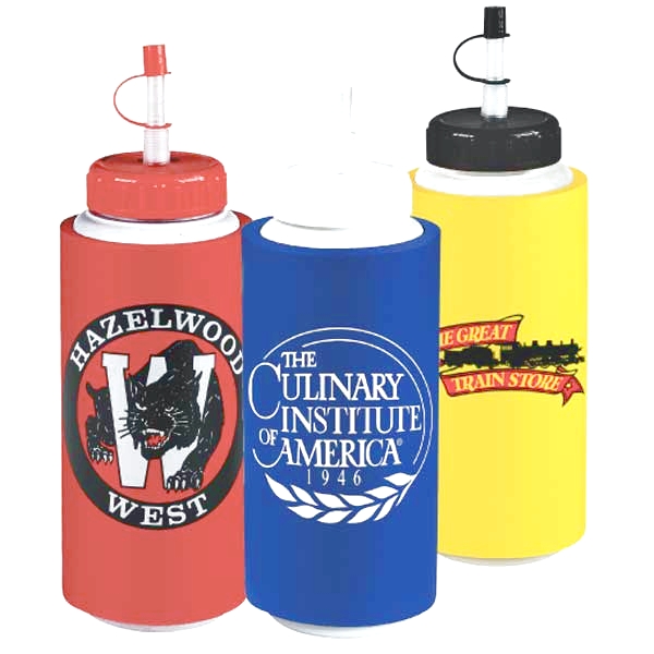 32 oz FOAM INSULATED SQUEEZE BOTTLE