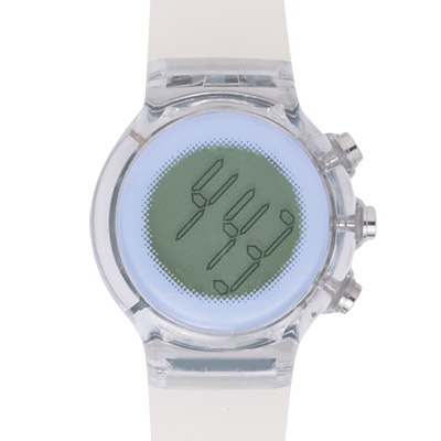 Circular Digital Watch
