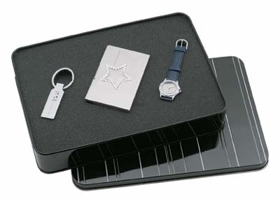 Business Card Case / Keyring / Watch Giftset