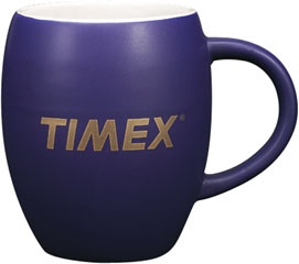 16 oz Two-Tone Barrel Mug
