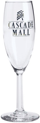 6 oz Clear Glass Napa Flute