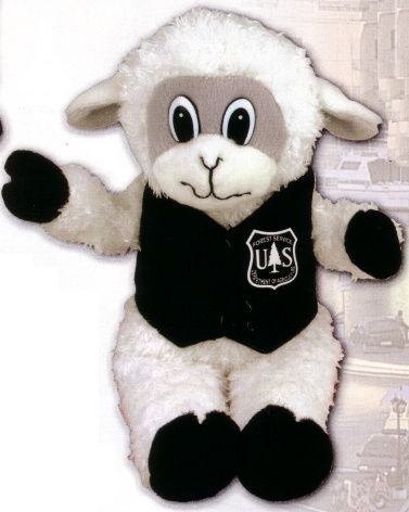 10" Quizzical Loveable Lamb
