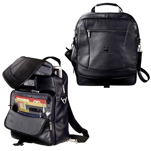 Millennium Leather Vertical Compu-Brief