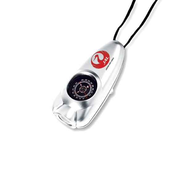 COMPASS FLASHLIGHT-ON-A-ROPE