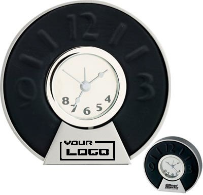 Molded Rubber Desk Clock