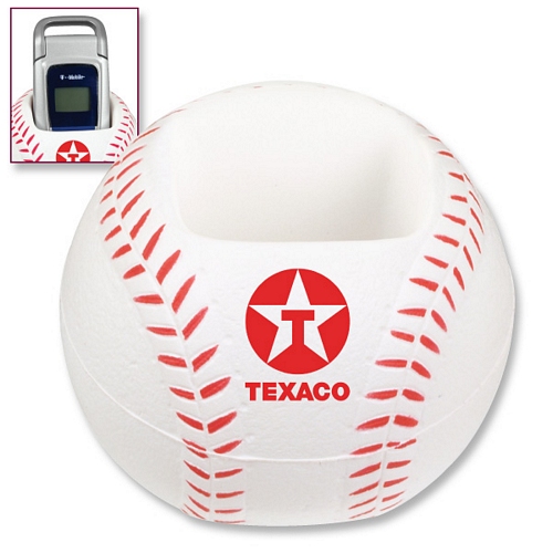 BASEBALL CELL PHONE/REMOTE CONTROL HOLDER