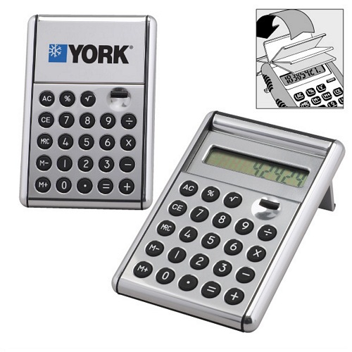 CHROME ROBOTIC CALCULATOR