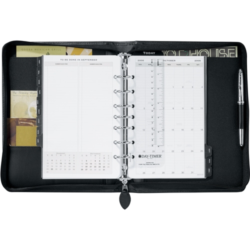 Day-Timer Bristol Zippered Desk Planner