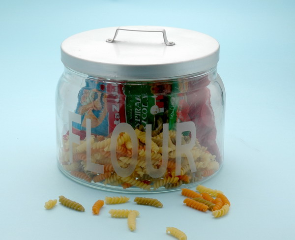 storage jar set with metal lid
  
   
     
    