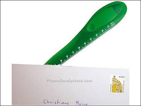 3 in 1. Lineaal, Briefopener e
