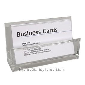 ACRYLIC CLASSIC BUSINESS CARD HOLDER