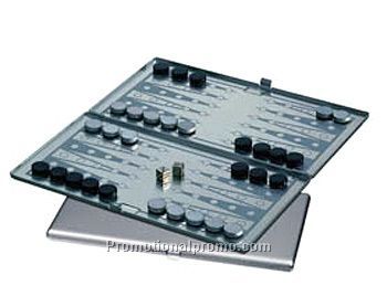 ALUMINIUM BACKGAMMON GAME