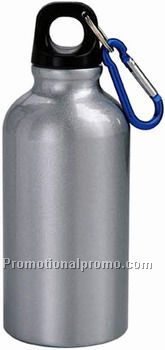 ALUMINIUM DRINKING BOTTLE WITH CARABINER