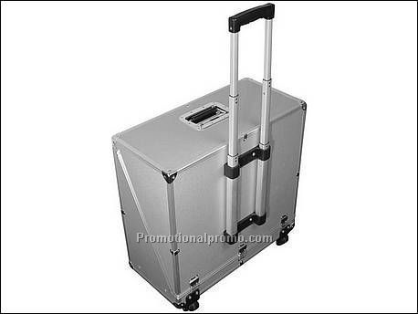 Aluminium showkoffer. Zo kunt