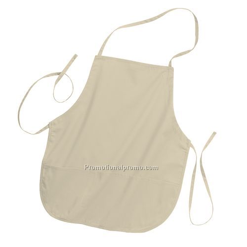 Apron - Port Authority Medium Length Apron, Poly / Cotton, 22