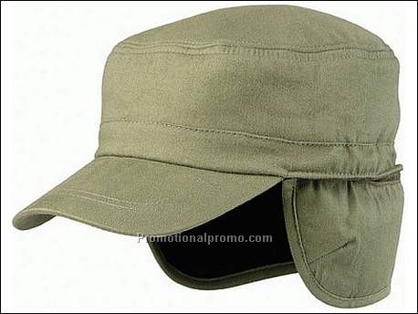 Army winter cap. Katoen en Fleece.