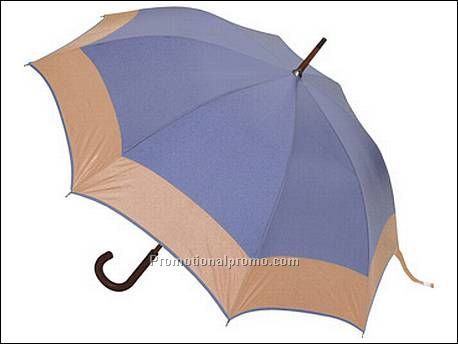 Automatische paraplu met houten...