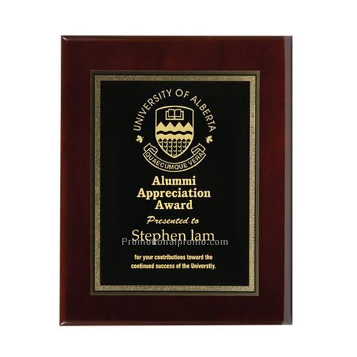 Award - Black Florentine Victory, 5 x 7 inches (H x W)