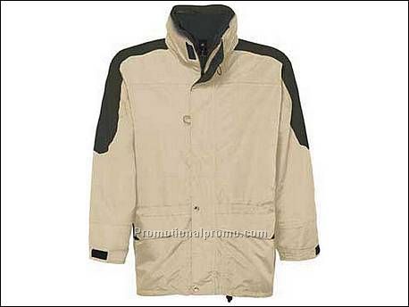 B&C 3-in-1 Jacket Sand/Black