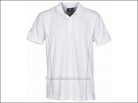 Backspin piping polo. Voorgewassen. K...