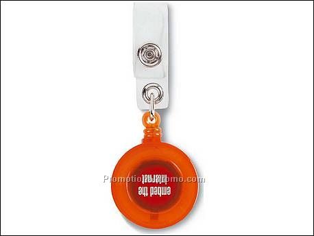 Badgehouder aan koordje