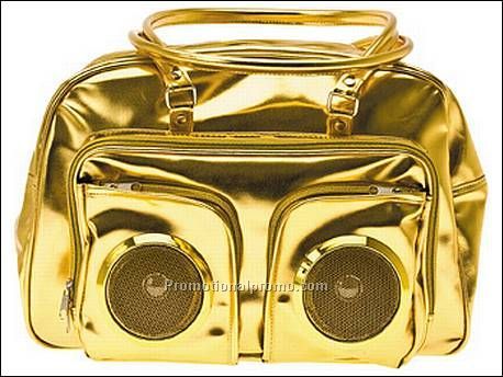 Bag with 3 Inch speakers w. MP3...