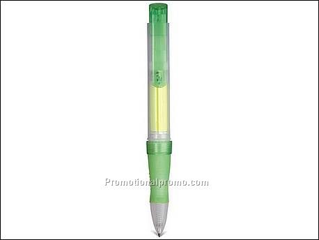 Balpen met notitieblok