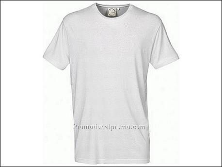 Bamboe T-shirt. Rib gebreide kraag me...