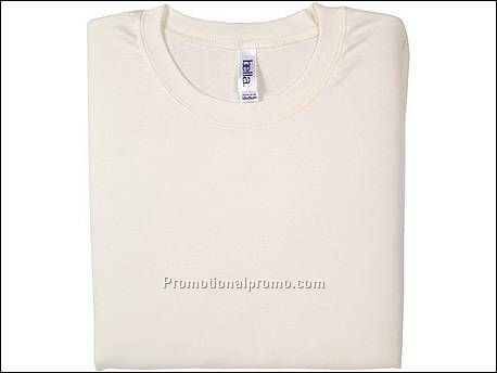 Bella T-sh Sheer rib S/S, Cream