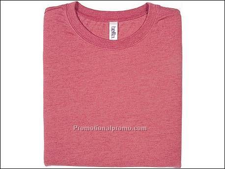 Bella T-shirt 50/50 Jersey S/S, Heather Raspberry