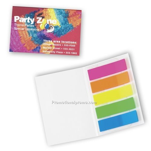 Bic Page Markers - Mylar Flag Booklet