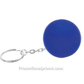 Blue stress ball key ring