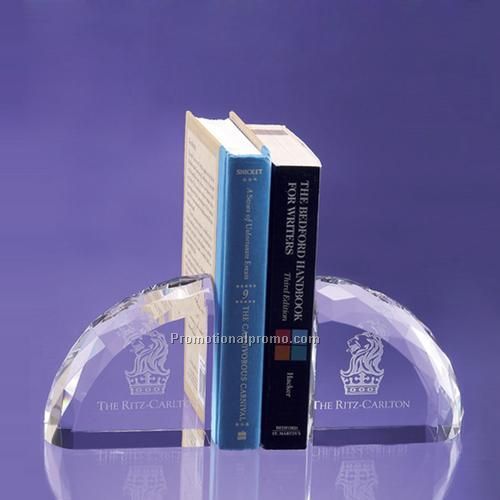 Book End - Faceted Crystal