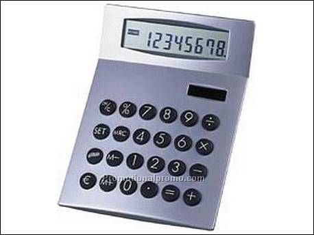 Bureau-calculator. Incl. Euro-omreken...