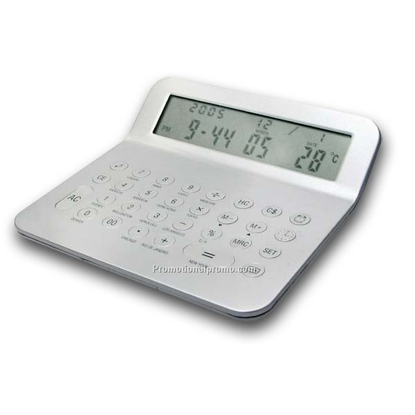 Calculator World Time Clock AQ-039