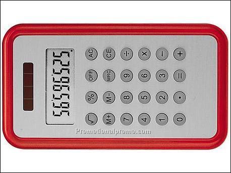 Calculator met 8 digits, mat R