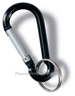 Carbine hook with key ring