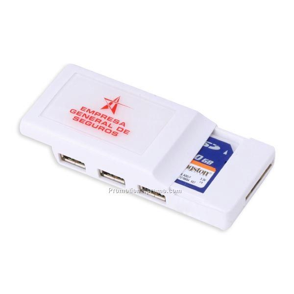 Card Reader With Hub UC-1720