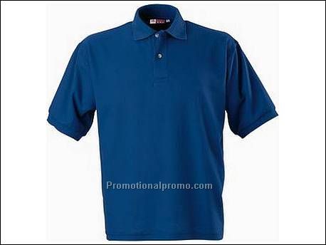 Chelsea polo. 1x1 gebreide kraag. Kno...
