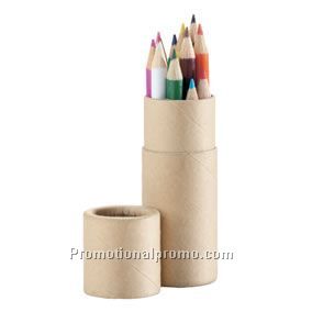 Colour-tube mini pencil set