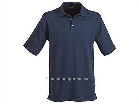 Core jaquard polo. 1x1 rib gebreide k...