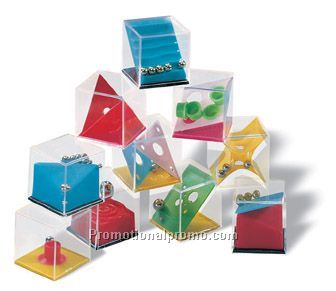 Different puzzle games in box