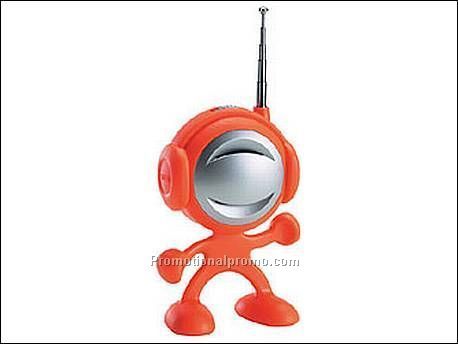 FM-Scanradio in mannetjesvorm met...